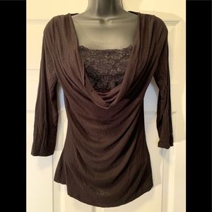 🌞3/$25 Worthington 3/4 sleeve top